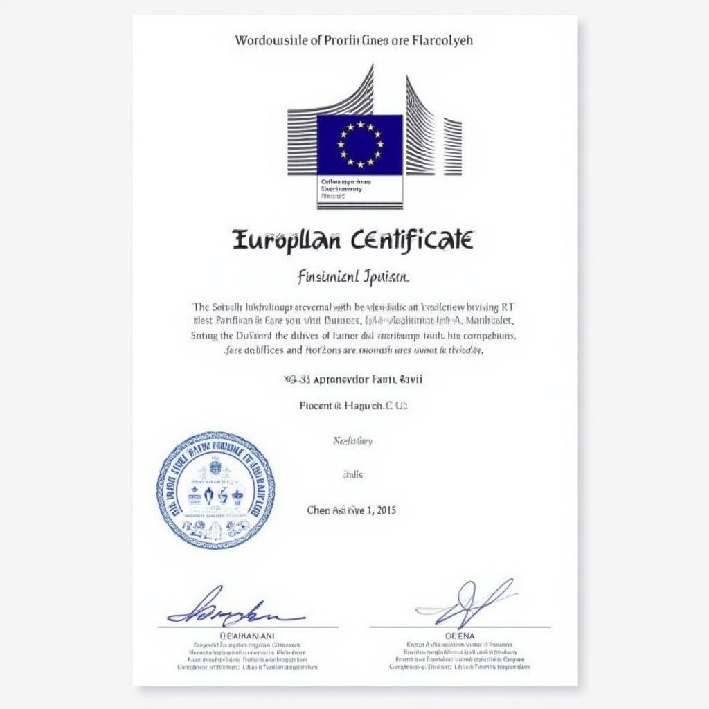 Certificación europea